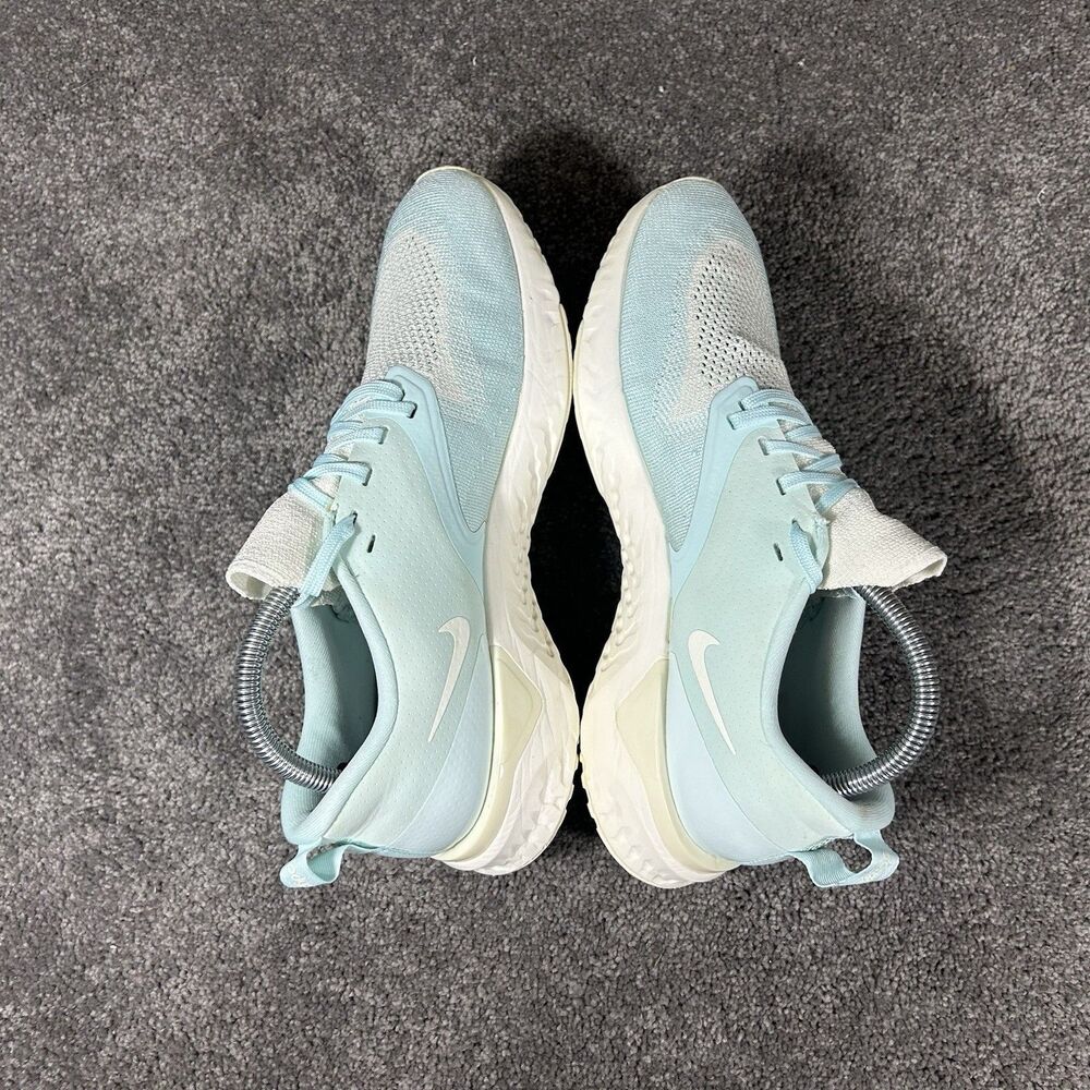 Nike Odyssey React 2 Flyknit AH1016-301 Women’s Size 10 Teal Tint Running Shoes - Picture 8 of 12